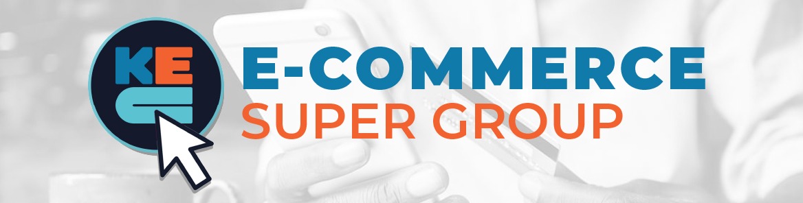 E-COMMERCE SUPER GROUP LOGO AND HEADER